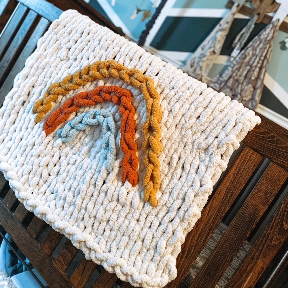 Chunky Knit Blanket